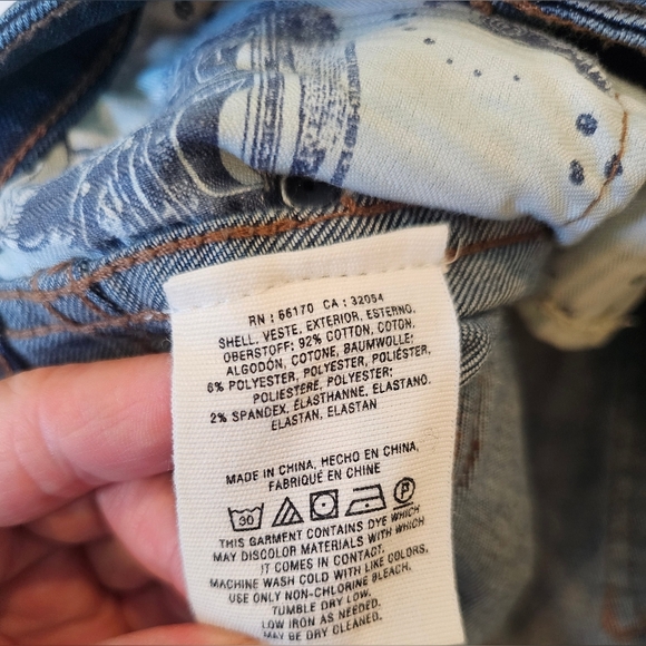 Pilcro and The Letterpress Anthropologie Mid-Rise Skinny Jean •Size 28• No Holes - Picture 7 of 10